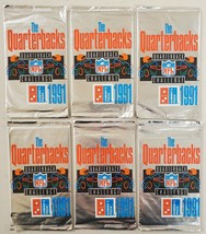 1991 Upper Deck Domino&#39;s Pizza Quarterbacks Football Lot of 6(Six) Sealed Packs - £14.13 GBP