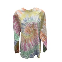 Soulcycle Rainbow Tie Dye Skull Long Sleeve Shirt Size S Spirit Jersey p... - $314.63 MXN