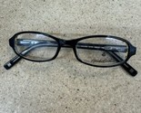 Brooks Brothers BB649 5119 Eyeglasses Frames Black Oval Thin Rim 49-16-135 - £44.81 GBP