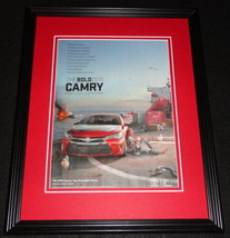 2015 Toyota Camry Framed 11x14 ORIGINAL Advertisement - $34.64