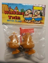 Vintage Ramp Walker Twin Header Toy  Old Vending Stock New Old Stock Bro... - $8.99