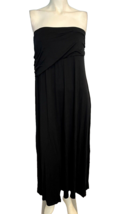 Bobeau Women&#39;s Maxi Length Knit Skirt Black Large NWT - £22.02 GBP