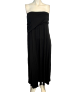 Bobeau Women&#39;s Maxi Length Knit Skirt Black Large NWT - $28.49