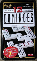 Double 12 Color Dot Dominoes (Fundex, 2003) - $23.36