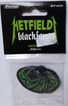 Dunlop Hetfield Black Fang (Metallica) .73mm 6 Pack Guitar Picks 2010, new - £10.18 GBP