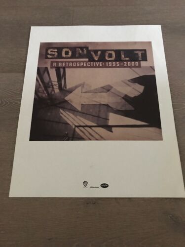 Son Volt Promo Poster for Retrospective Rhino 2005 Wilco Uncle Tupelo 12... - $8.00