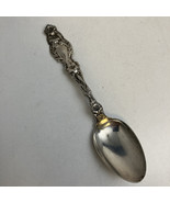 Whiting Lily Sterling Silver Five O&#39;Clock Teaspoon 5.75” Long No Monogra... - $716.63 MXN