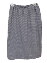 Vintage 1990’s Womens Black &amp; White Houndstooth Elastic Waist Work Caree... - €11,28 EUR