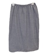 Vintage 1990’s Womens Black &amp; White Houndstooth Elastic Waist Work Caree... - $17.72 CAD