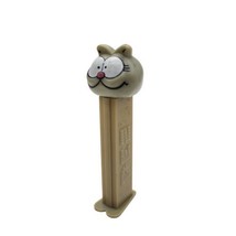 Vintage Nermal Gray Garfield Cat PEZ CANDY DISPENSER W/FEET - $9.91