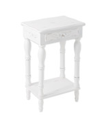 Carved White Side Table - €51,98 EUR
