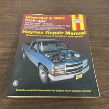 Haynes Chevrolet And GMC Pick Up Truck Repair Manual 2WD 4WD 1988-1998 Suburban - $18.59