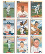 1983 Donruss Hall of fame Heroes Baseball U-Pick 1-44 complete your set NM. - £0.77 GBP
