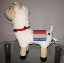 FAO Schwarz 17” Llama  Plush Stuffed Toy with LED Lights/Sound Pre-Owned - £8.30 GBP