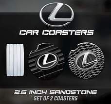 Lexus Car Coasters, Lexus Accessories, Lexus Car Coaster - £7.86 GBP
