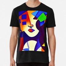 Woman Portrait Cubism Art Decoration Size S to 5XL Made in the USA T-Shirt - £17.58 GBP