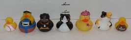 Lot of 6 Bath time rubber duckies #2 - $9.65