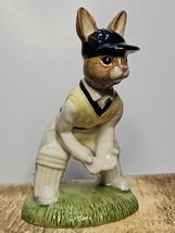 Royal Doulton Wicket Keeper Bunnykins Figurine DB150 VTG 1994 UKIC Sp Ed... - $227.69