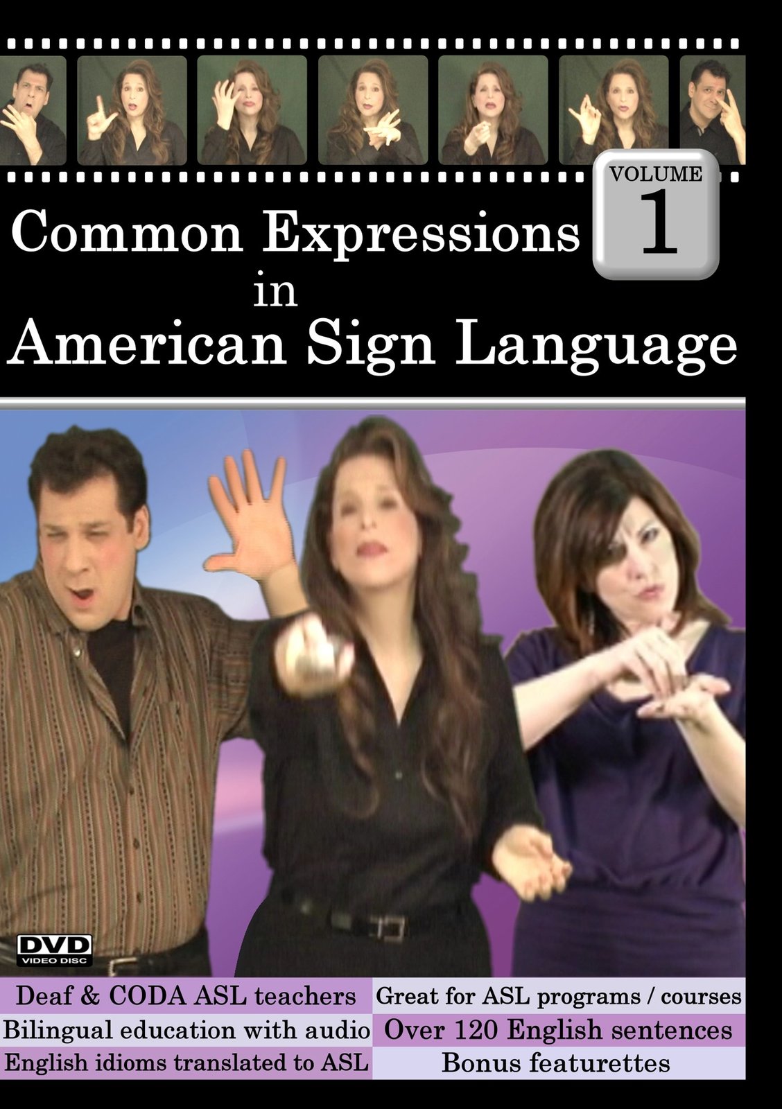Common Expressions in American Sign Language, Vol. 1 [DVD] - Movies & TV