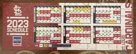 St. Louis Cardinals 2023 MAGNET SCHEDULE  - $14.00