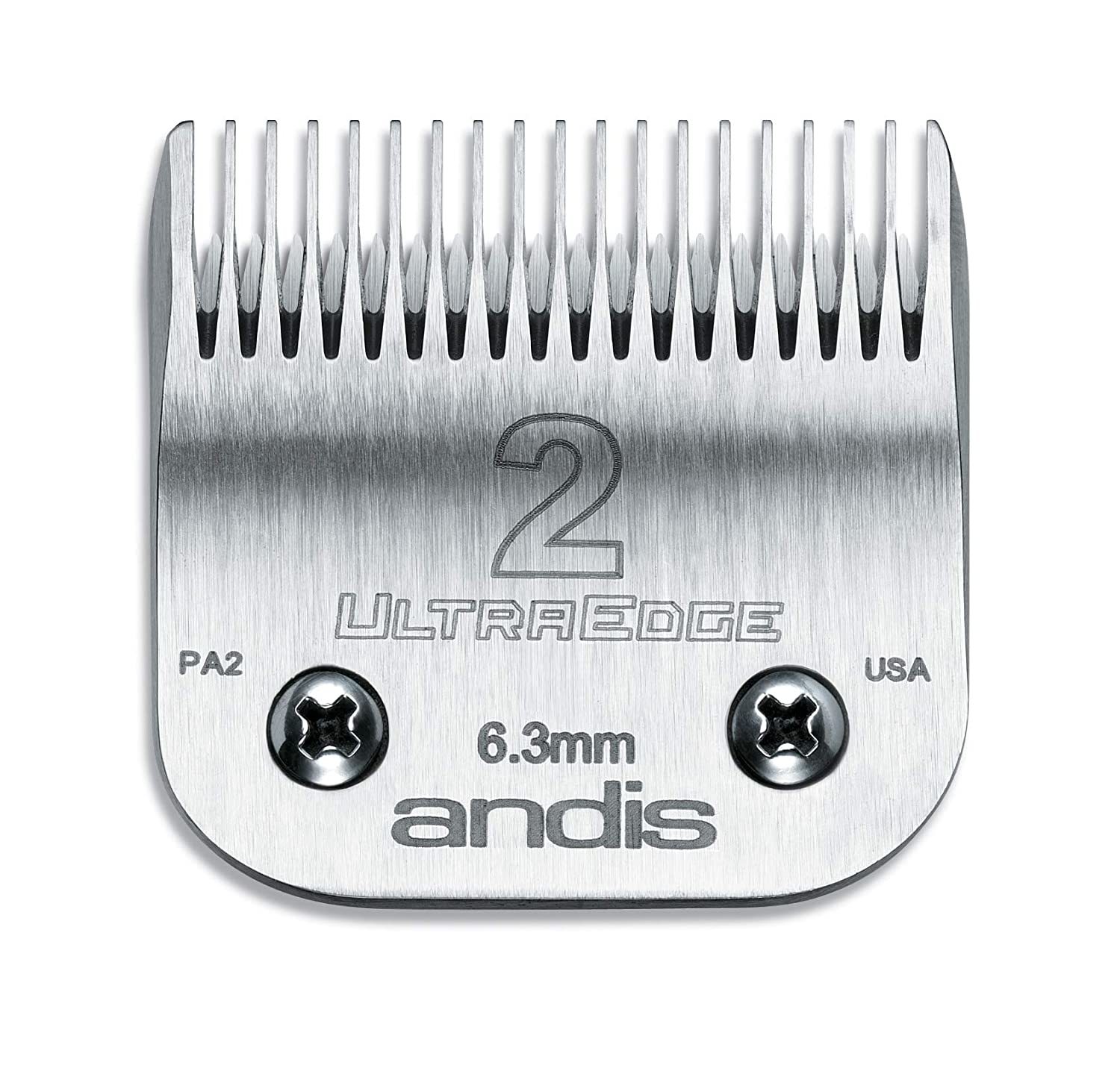 Andis 64078 UltraEdge Carbon Infused Steel Clipper Blade, Size 2, 1/4-Inch Cut - £33.17 GBP