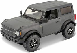 Ford 2021 Bronco Badlands 1/24 Scale Diecast Model - Dark Grey - £31.02 GBP