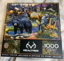 Masterpieces 1000 Piece Jigsaw Puzzle - Wild Living - 19.25"X26.75" COMPLETE - $18.95