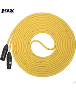 LyxPro LCS Premium Series XLR Microphone Cable - Yellow - £12.41 GBP