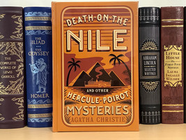Death On The Nile  and Other Poirot Mysteries by Agatha Christie - Leatherbound - £53.49 GBP