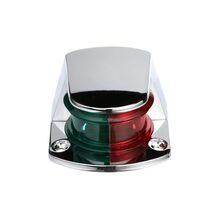 SEACHOICE Bow Light, Marine Navigation, Chrome Bi-Color, 2.75 in. - $19.95