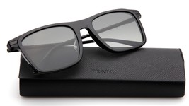 Prada Spr 19X-F 07F-09G Black Sunglasses 54-19-145mm 3N Italy - £113.58 GBP