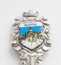 Collector Souvenir Spoon Italy Rome Roma Vatican St Peters Square Basilica - £11.78 GBP