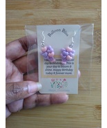 Cute Pastel, Up &amp; Away Balloon earrings, Resin earrings for the birthday... - $13.60 CAD