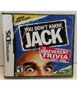 You Don&#39;t Know Jack Nintendo DS - Irreverent Trivia Party Game - New Sea... - £7.47 GBP