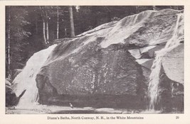 Diana&#39;s Baths in North Conway New Hampshire NH White Mountains Postcard D56 - £2.38 GBP