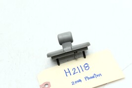 2004-2006 VOLKSWAGEN PHAETON FRONT LEFT DRIVER SUN VISOR CLIP MOUNT GRAY H2118 image 8