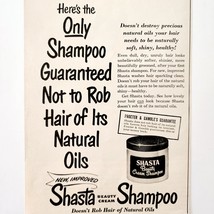1950 Procter &amp; Gamble Shasta Shampoo Advertisement Hair Care Beauty Crea... - $27.36 CAD