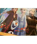 Disney Frozen 2 Movie ~199 Piece Metallic Foil Puzzle ELSA, ANNA, Kristoff  - £14.72 GBP