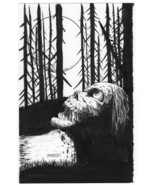 Original RPG Art by &quot;Phred&quot; Rawles; Wrightson Style Zombie Creature Hall... - $108.25 CAD
