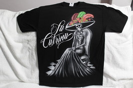 Day Of The Dead Dapper Skeleton La Catrina Jose Posada T-SHIRT Shirt - £8.94 GBP