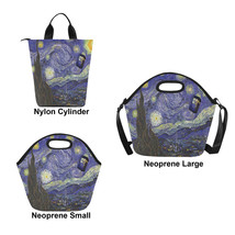 Starry Night Van Gogh feat Tardis Police Box Lunch Bag - £17.37 GBP+