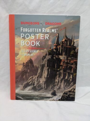 Dungeons And Dragons Forgotten Realms Poster Book 12 City Scenes Display - $29.69