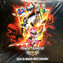 2024 Power Rangers Calendar Wall 10” Bedroom Daycare Preschool - £4.44 GBP