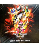 2024 Power Rangers Calendar Wall 10” Bedroom Daycare Preschool - £4.57 GBP