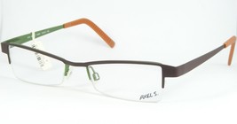 Axel S. Ax 726 64 Matt Brown /GREEN Eyeglasses Glasses Frame 49-16-145mm Germany - £60.81 GBP