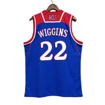 Andrew Wiggins #22 Kansas Classic Throwback Vintage Jersey - £43.14 GBP