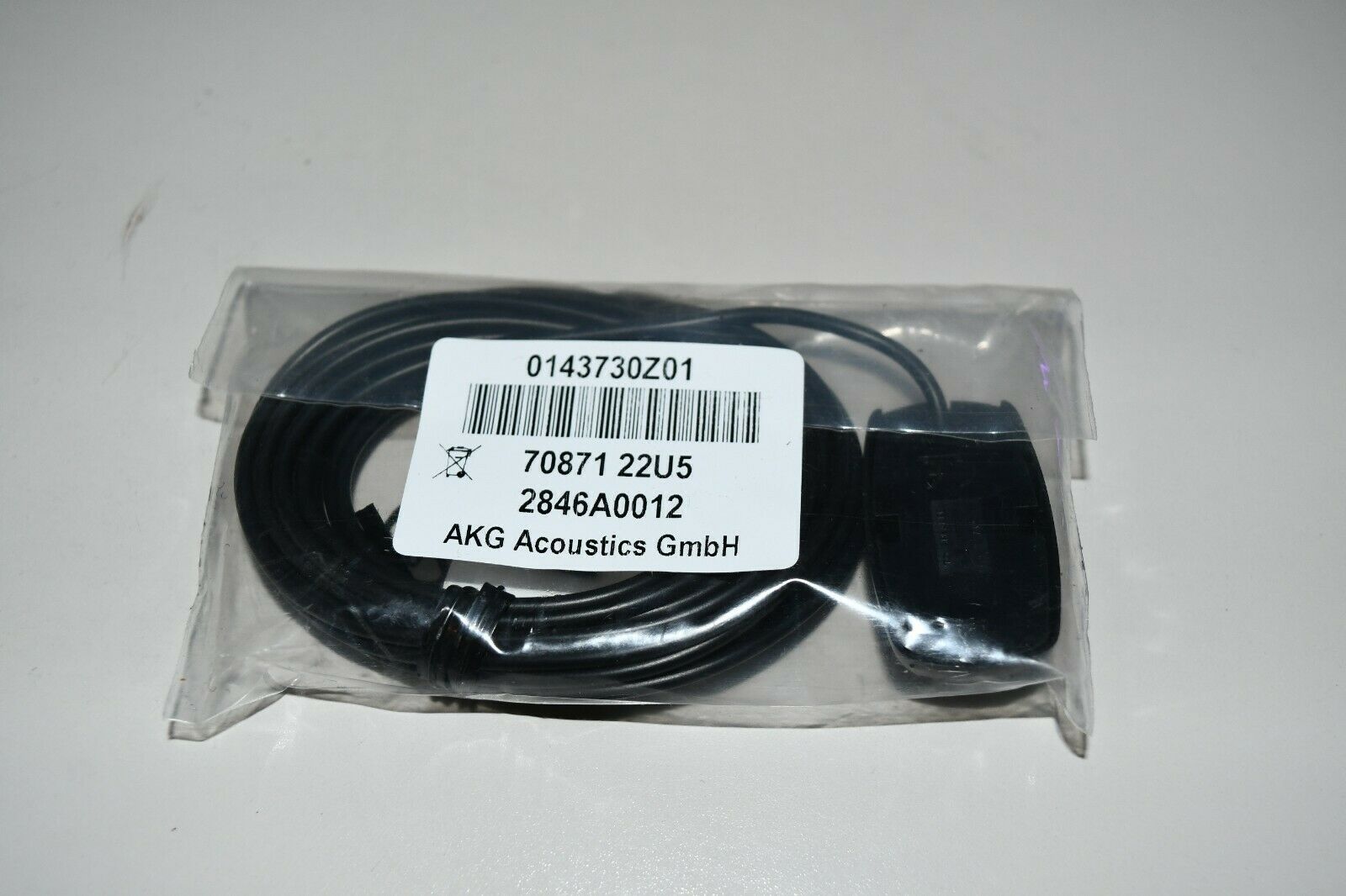 AKG Microphone for Motorola IHF1000 / 1500 / 1700 Handsfree (0143730Z01) w3 - $32.55