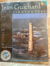 Jean Guichard Lighthouses collectibles PUZZLE NEW 500 Pcs  Sealed - $14.96