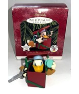 1997 Hallmark Keepsake Disney Donald Duck Donald’s Surprising Gift Ornament - $13.57 CAD