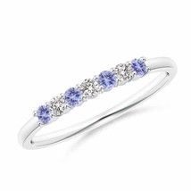 Authenticity Guarantee

Half Eternity 7 Stone Tanzanite &amp; Diamond Wedding Ban... - £432.68 GBP